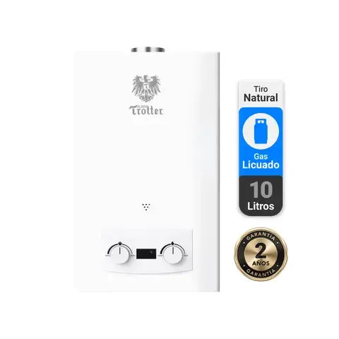 Calefont 10 Litros Tiro Natural Gas Licuado