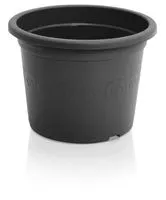 Pflanztopf "Classic", Rund Ø ca. 20 x 15 cm - Anthrazit