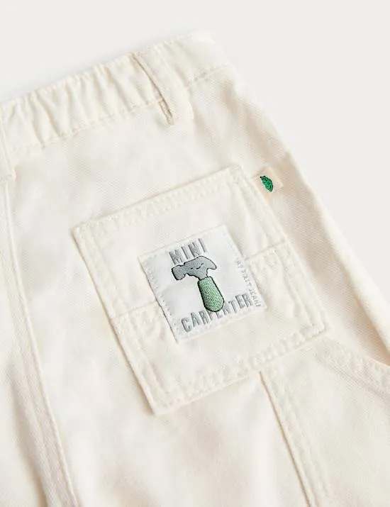 Pure Cotton Carpenter Jeans (0 Months-5 Years)