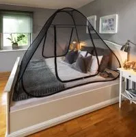 IS Pop-Up Mosquitonetz 180x200cm Anthrazit