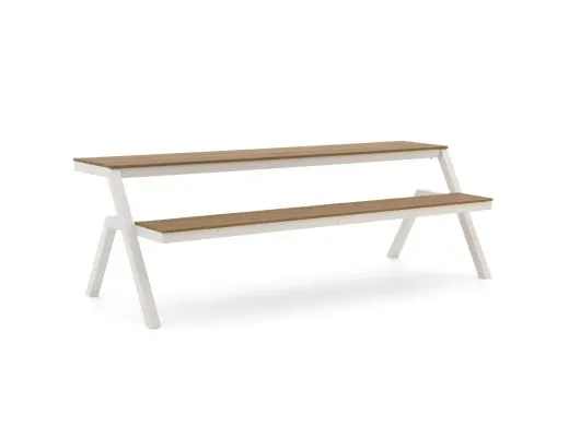 Bellagio Fidenza picknicktafel balkon 220x85x75cm
