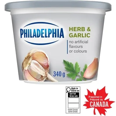 Herb & Garlic Cream Cheese Product