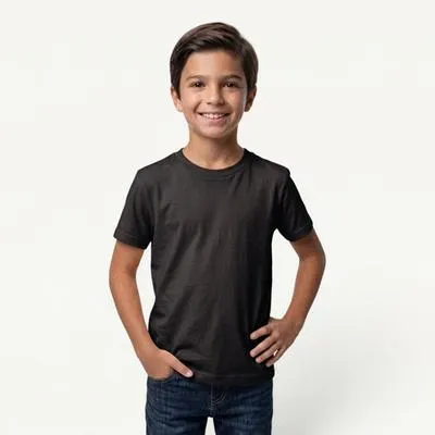 Playera Hummo Niño Lisa Cuello Redondo
