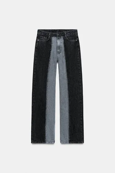 Z1975 WIDE-LEG BELTED JEANS