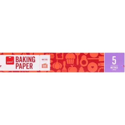 Pams Baking Paper 300mm Wide