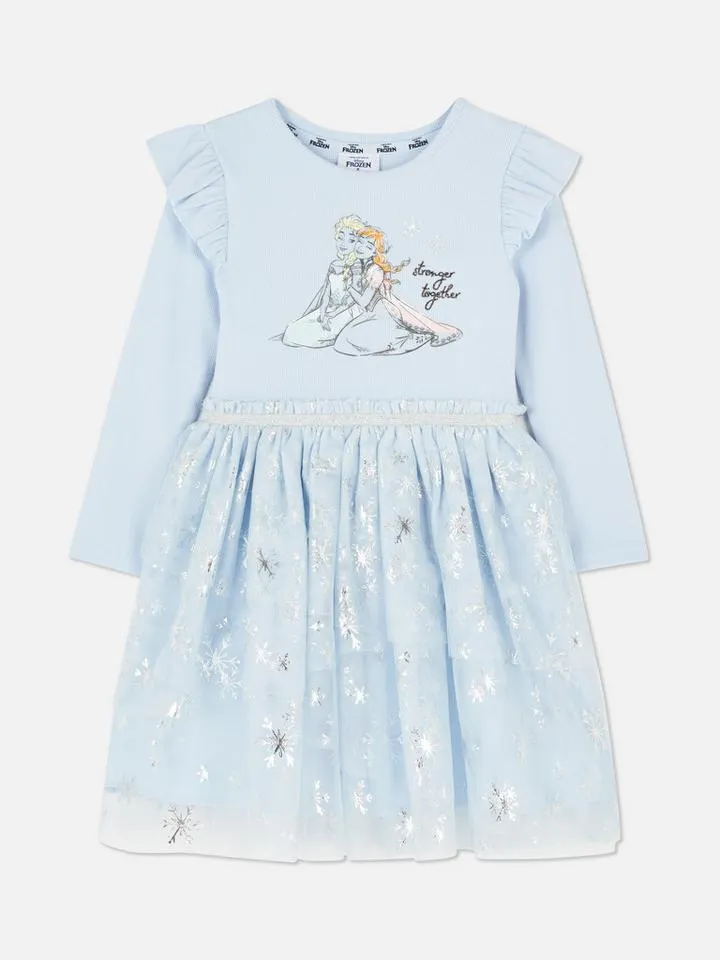 1,5-8 ans | Robe tutu Disney La Reine des Neiges