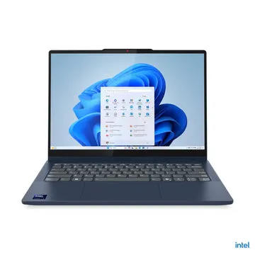 Bundle: Lenovo 14" IdeaPad 5 2-in-1 Laptop - Intel Core Ultra 5 225U with 8GB Memory and 256GB SSD - Blue + Microsoft 365 Personal 1 Year Subscription includes 1 TB of Cloud Storage Advanced Security, and Innovative Apps with Microsoft Copilot