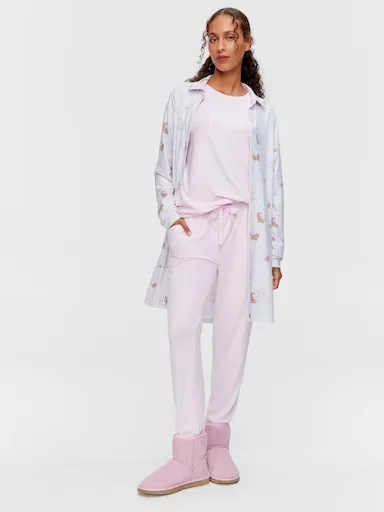 Pink Plush Easy Pj Pant