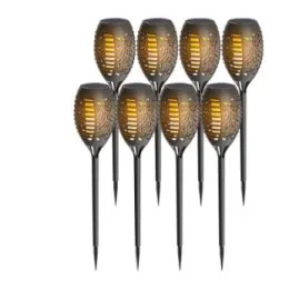 Solar Flame Torch Light (8 Pack)