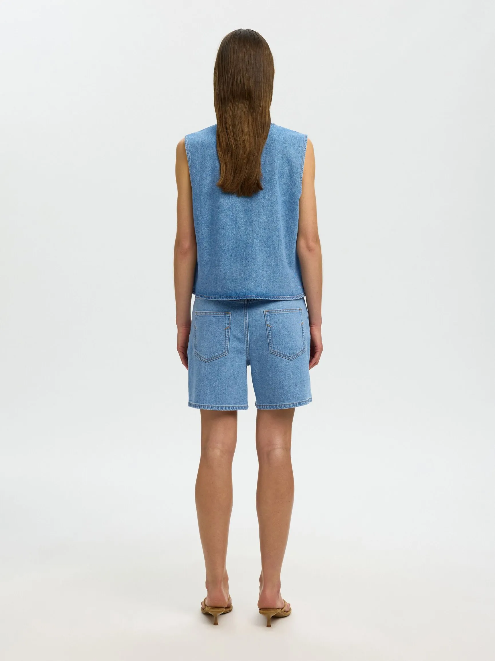 ERMELØS DENIMVEST