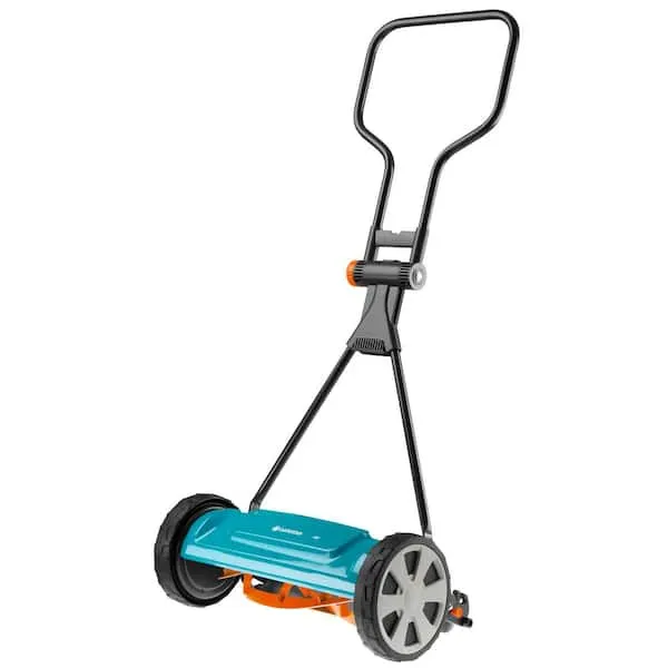 GARDENA 16 in. Classic 5 Blade Walk Behind Reel Lawn Mower