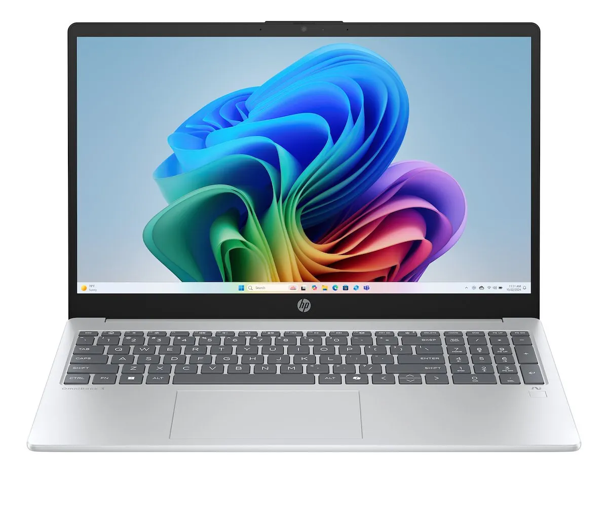 HP - HP OmniBook 3 Laptop Next Gen AI 15 - fn0009nl, Windows 11 Home, 15.6", AMD Ryzen™ AI 5, 16GB RAM, 1TB SSD, FHD