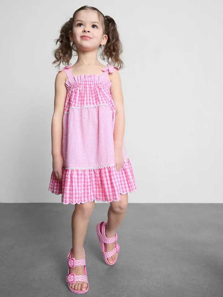 18 mois–8 ans | Robe à carreaux vichy