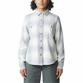 Chemise à manches longues Plusher pour femme