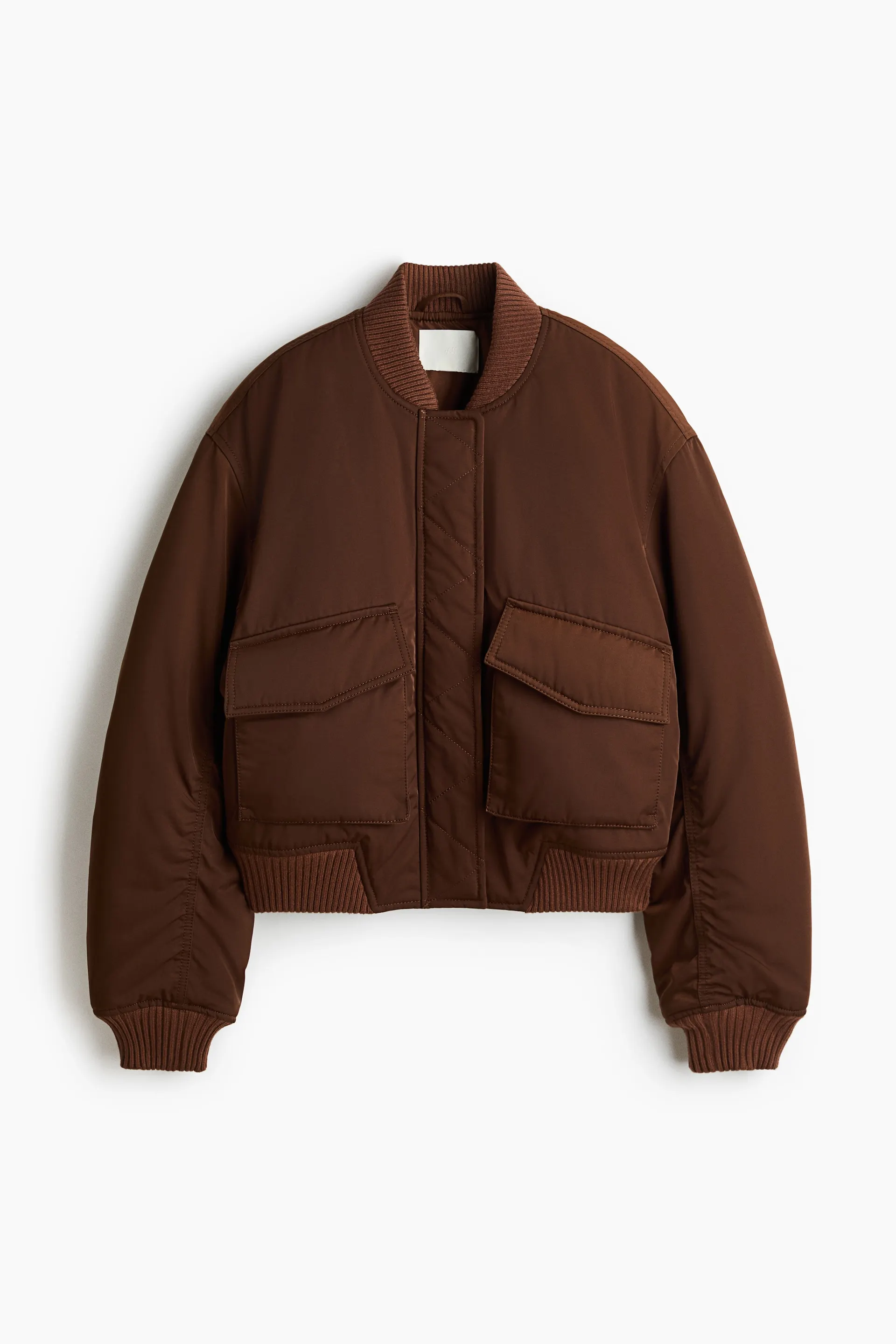 Padded bomber jacket