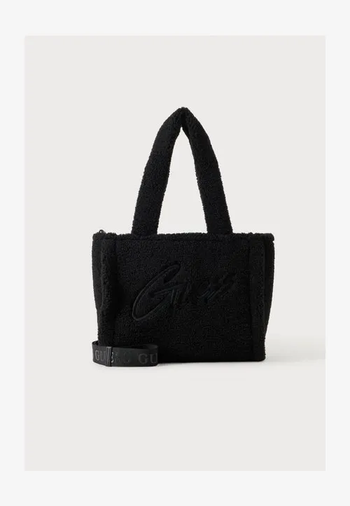 TEDDY TOTE BAG UNISEX - Håndveske - jet black