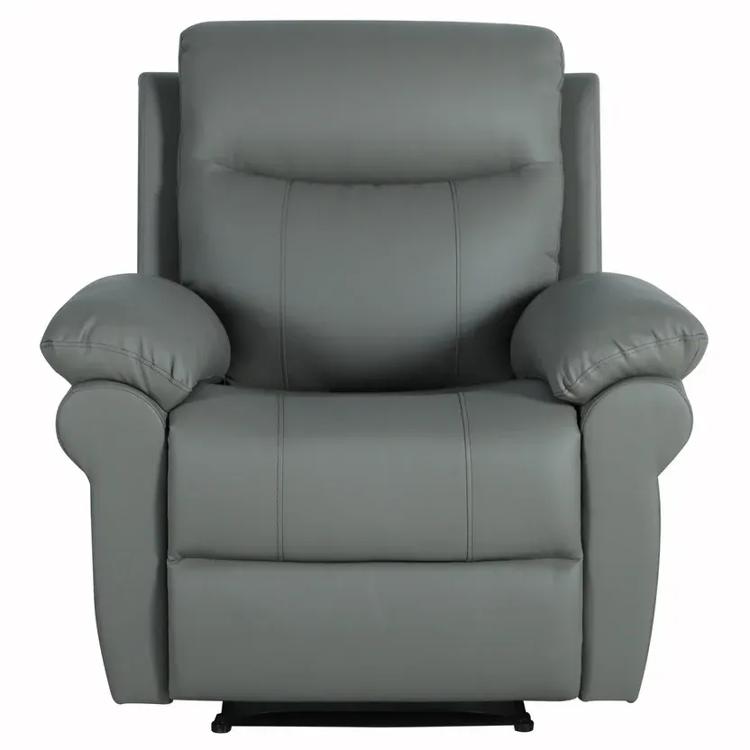 Sillón Individual Reclinable Berger Gris San Francisco