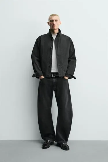 RELAXED BARREL FIT JEANS