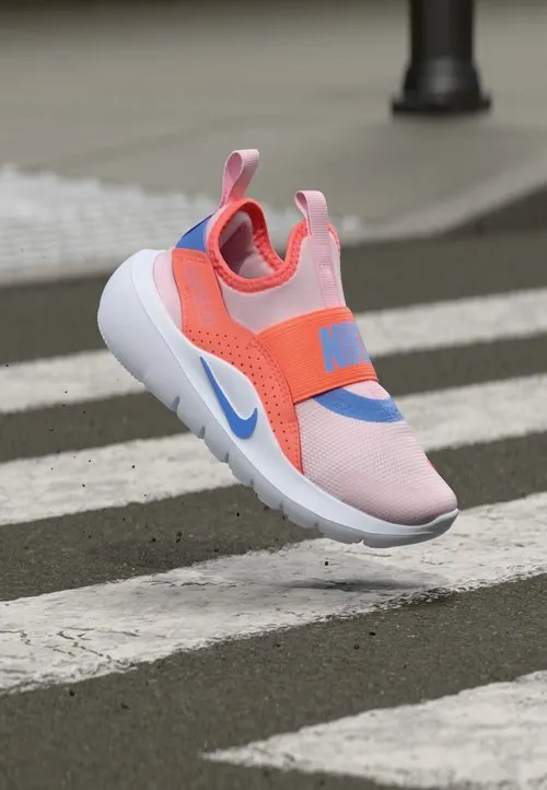 FLEX RUNNER 4 UNISEX - Løpesko for vei - pink foam/royal pulse/bright mango/white
