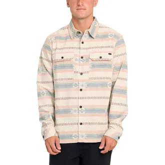 Chemise en flanelle à manches longues Jacquard Offshore pour homme