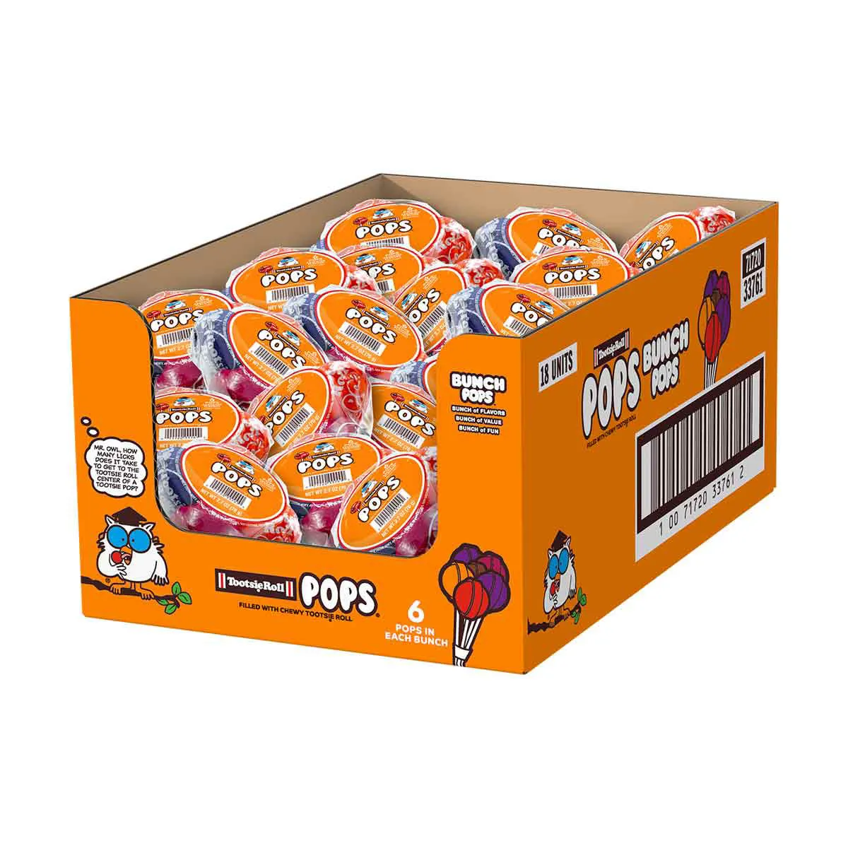 Tootsie Roll Bunch Pops, 6 pk