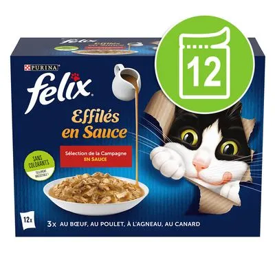 Felix Effilés en Sauce 12 x 85 g pour chat