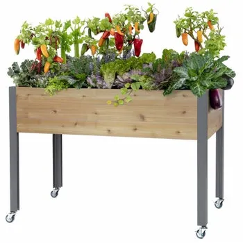 CedarCraft Self-watering Planter 21"x47"x32"