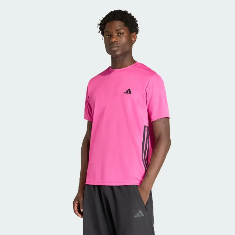WORKOUT ESSENTIALS BASE 3-STRIPES T-SHIRT