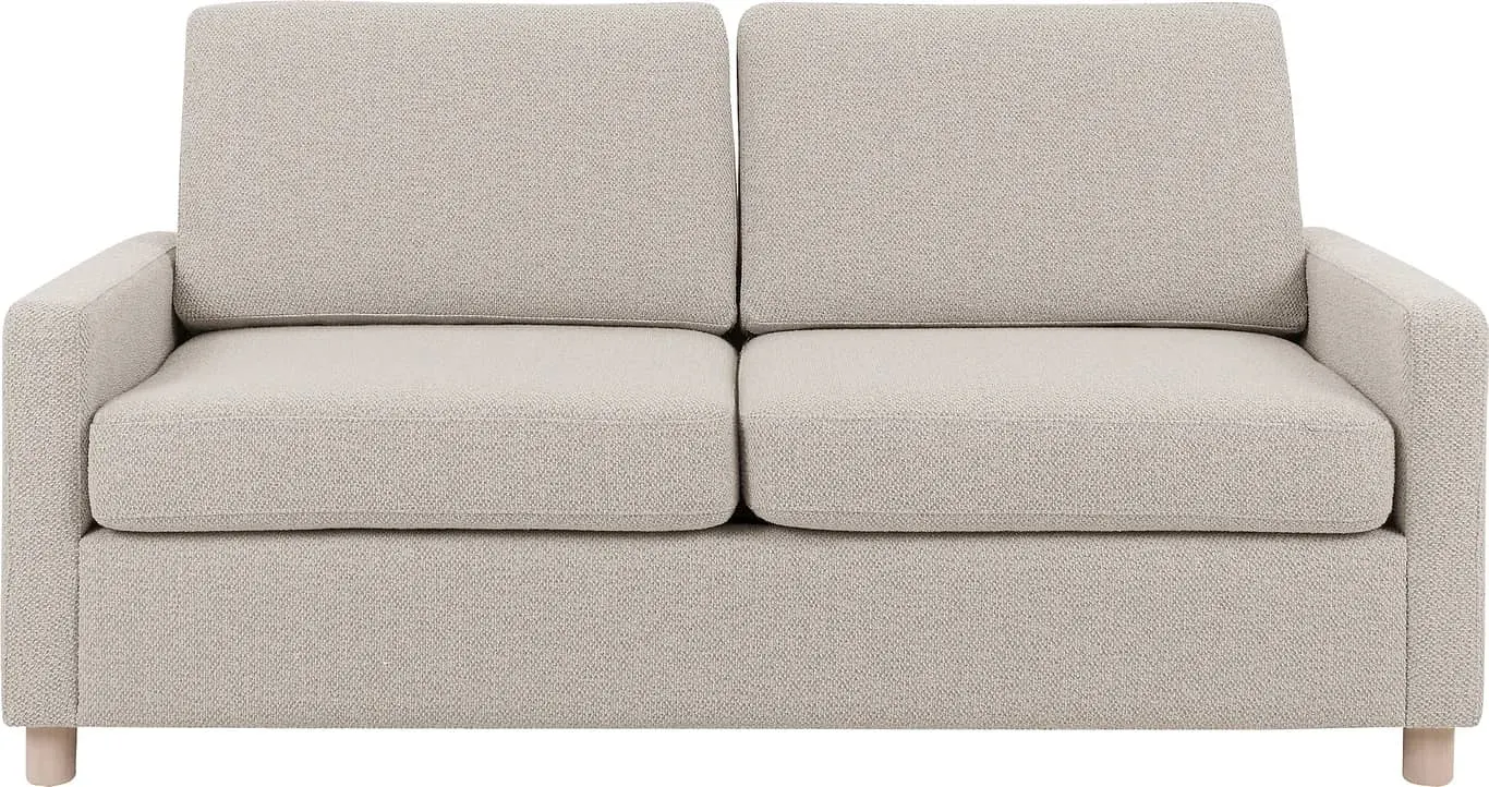 Sone lav sovesofa Modulsofa. 2,5 seter sovesofa i stoff Taffie Thule, farge beige