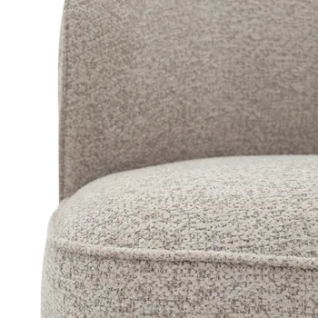 Draaifauteuil LULEA Mushroom Taupe