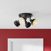 4 Spots E14 noir - "Zoelie" - Cooke and Lewis