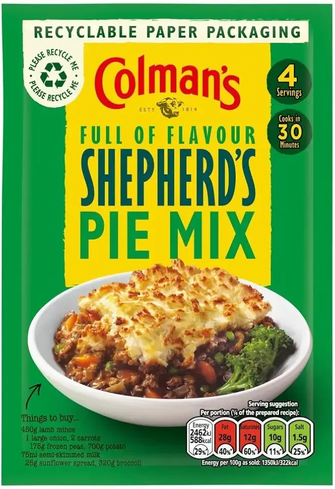 Colman's Shepherd's Pie Seasoning Mix, 1.75 Ounces