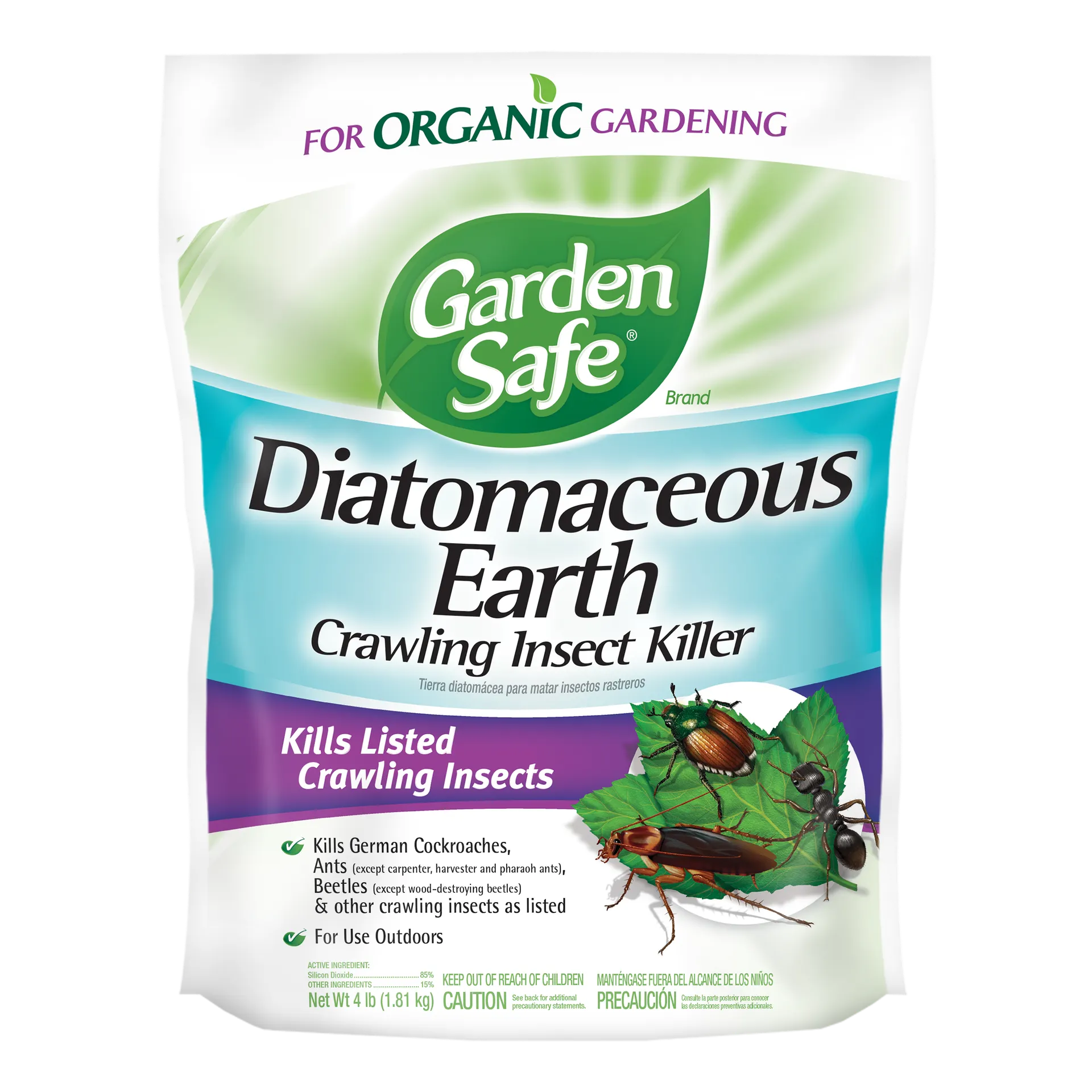 Diatomaceous Earth Crawling 4.0 -lb Insect killer