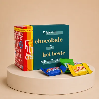 Tony's Chocolonely | Tiny Tony's | Beterschap met eigen naam | 200g