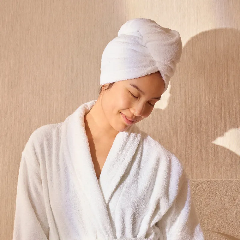 Toalla de Rizo para Cabello - Basic LMQ blanco