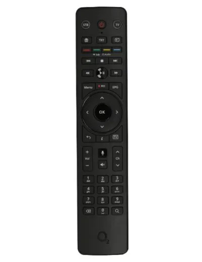 Bluetooth dálkový ovladač k O2 TV Set-top boxu