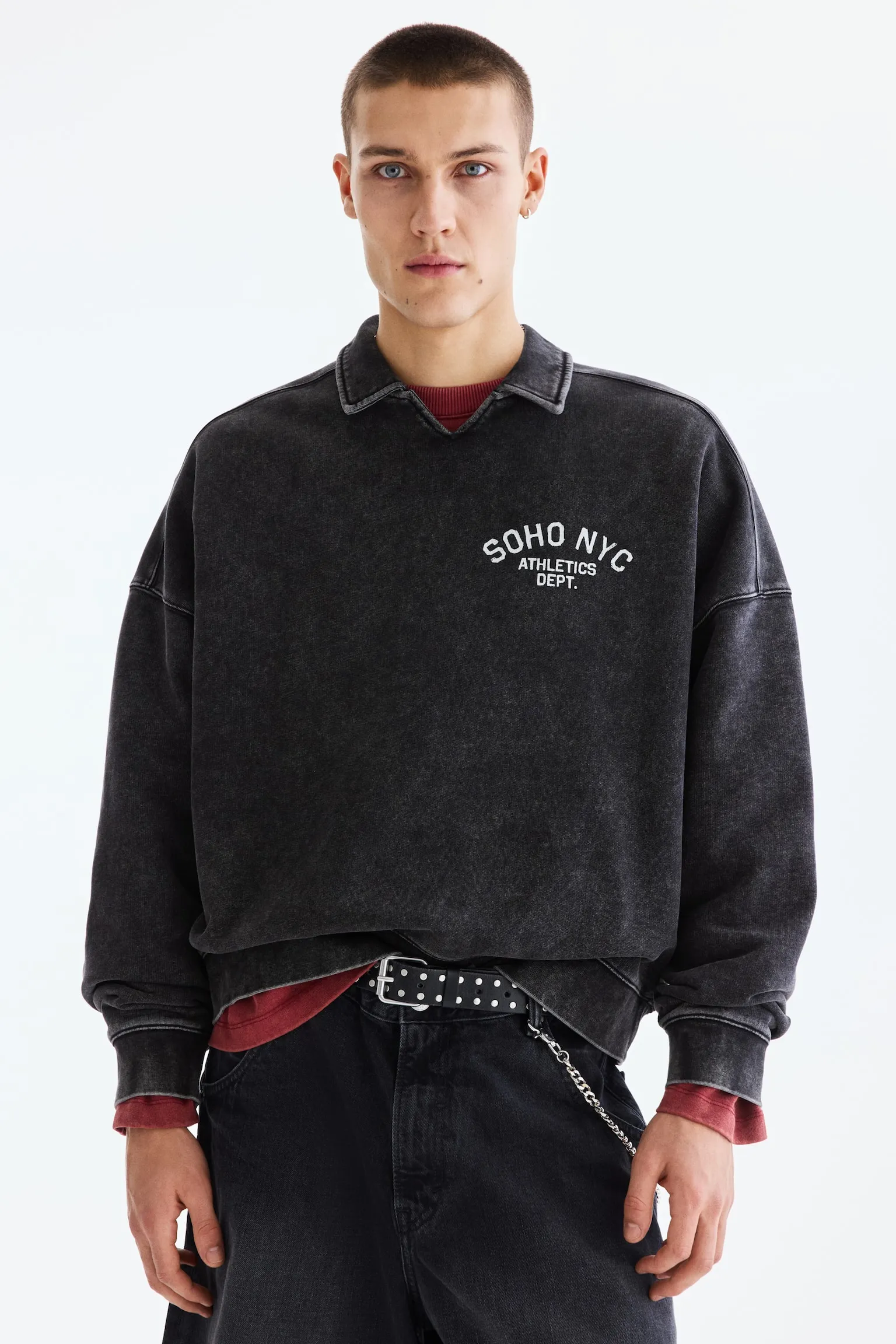 Sudadera Rugby Oversized Fit