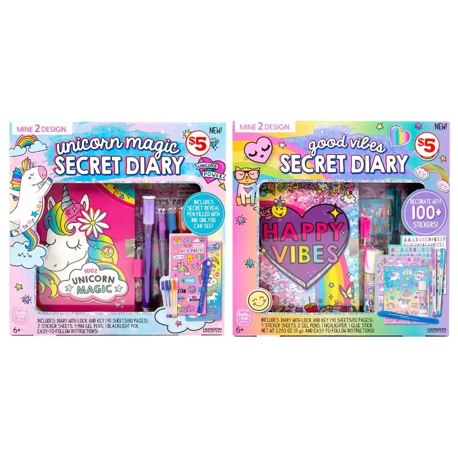 Mine 2 Design Secret Diaries