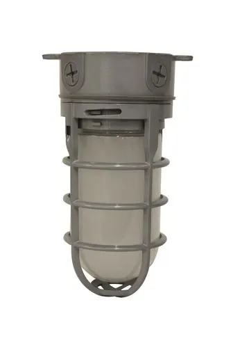 Patriot Lighting® Grey LED Vapor Tight Outdoor Security Light