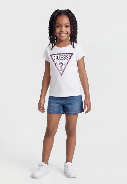 CORE TODDLER KIDS GIRL - T-shirts med print - pure white
