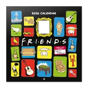 Calendario 2026 Friends de 30x30 cm