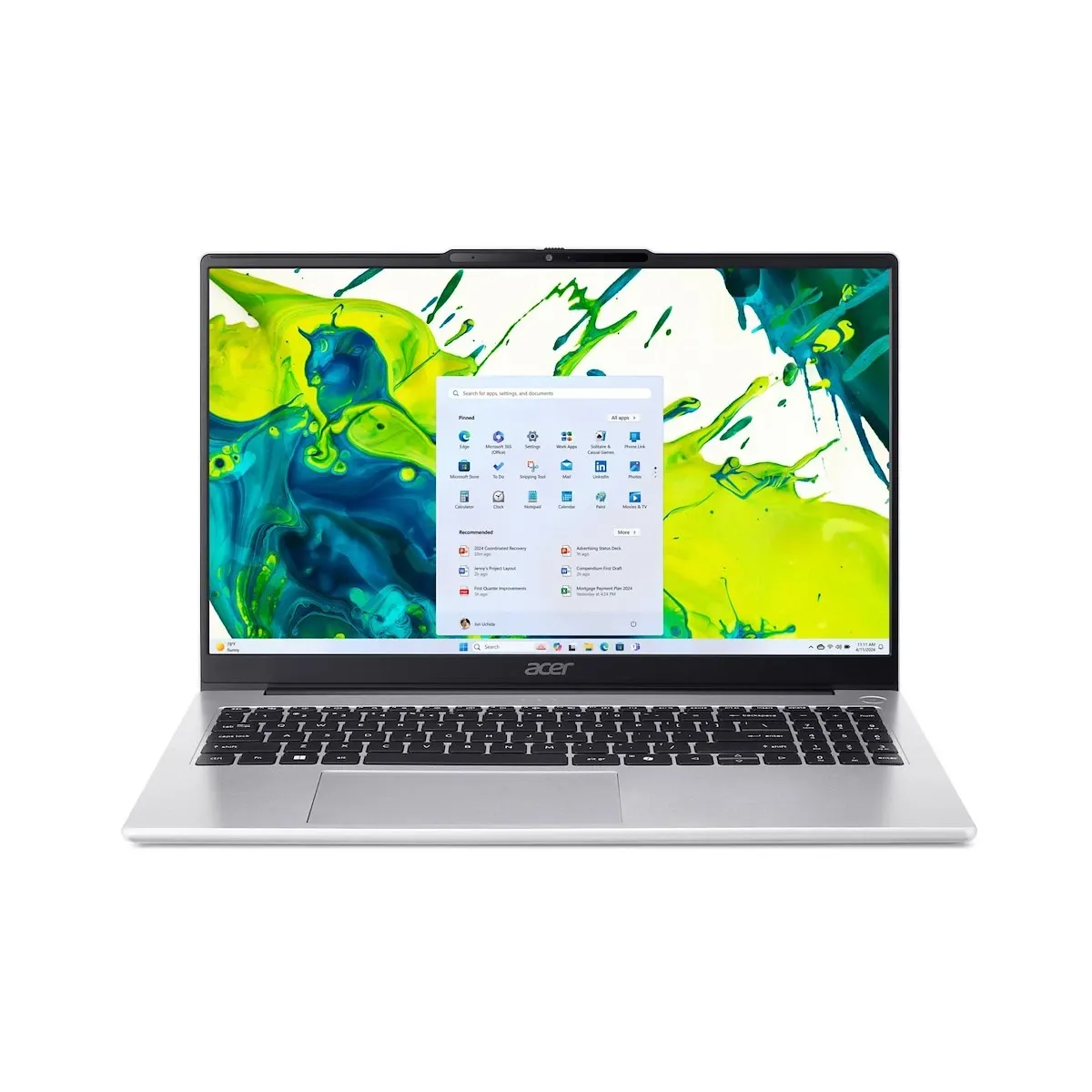 ACER - NOTEBOOK ASPIRE LITE 15 AL15 - 54P - 53FZ - 15.6 POLLICI - SILVER