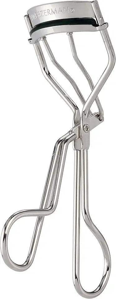 Tweezerman Classic Eyelash Curler with Refill Pads - Makeup Eyelash Tool for All Eye Shapes
