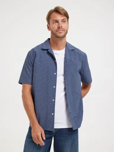 Just Jeans Short Sleeve Skate Check