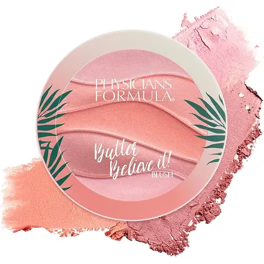Physicians Formula Butter Believe It Blush Makeup Powder, Pink Sands | Murumuru Butter | For Sensitive Skin | Dermatologist Tested, Clinicially Tested