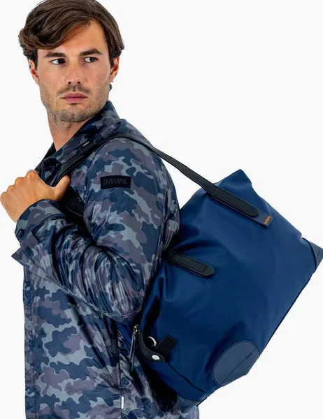 24 Hour Holdall Shoulder Strap Bag Navy
