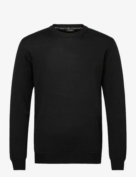 Merino Iq Wool Sweater Ebony Black