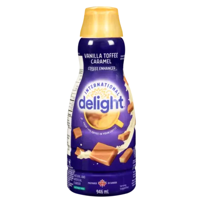 Vanilla Toffee Caramel Coffee Creamer, 63 Servings