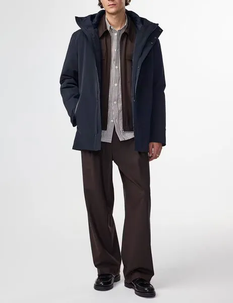 Blake 8240 Hood Jacket Navy Blue