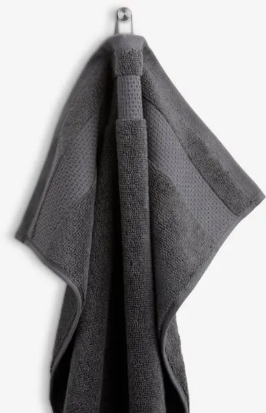 Handdoek NORA 50x100 antraciet grijs